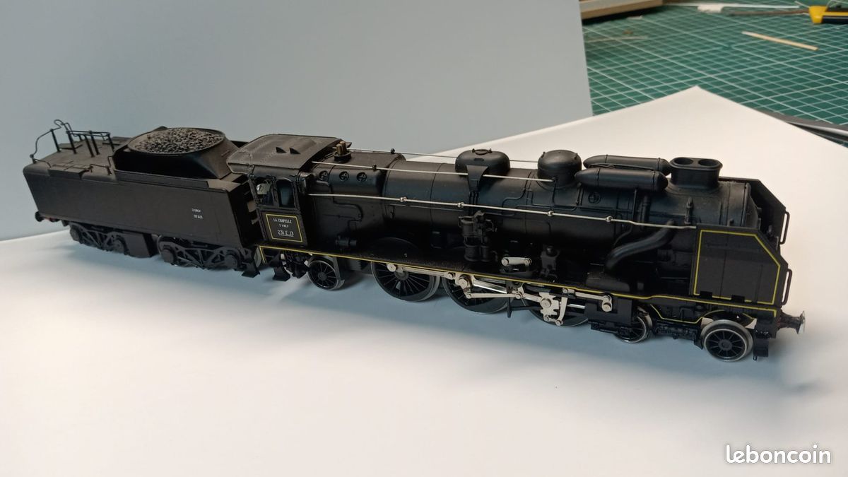 Loco-vapeur 231.E.13 SNCF Rivarossi 1336 HO DC - Jeux & Jouets
