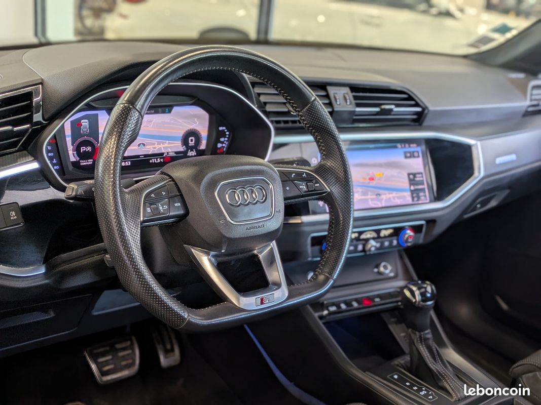 AUDI Q3 40 TFSI 190cv S tronic 7 Quattro S line / Toit Ouvrant / GPS / CarPlay / Caméra de recul / Drive Se (image 7)
