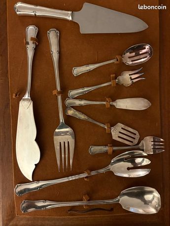 Ménagère ERCUIS métal argenté - Arts de la table