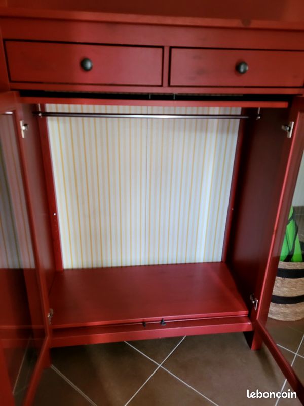 Armoire rouge ikea (image 3)