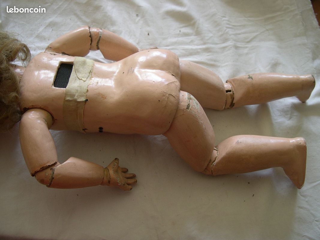 Poupee Ancienne : Sous-vêtements Anciens Pour Poupée JUMEAU : Caracos