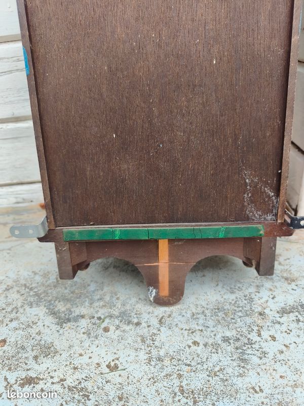 Horloge en bois avec pendule (image 4)