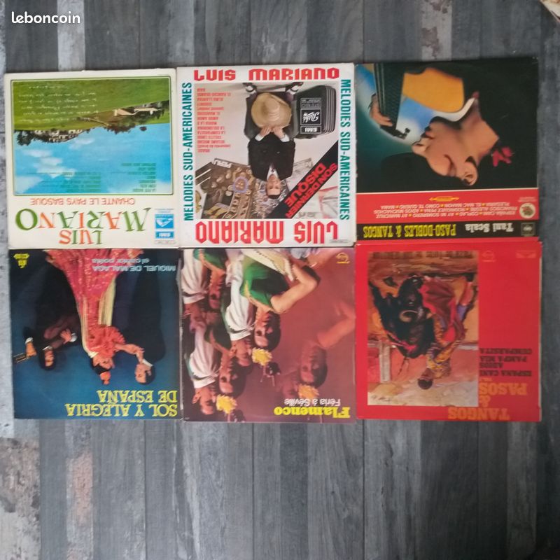 Vinyles Flamenco et variete francaise (image 1)