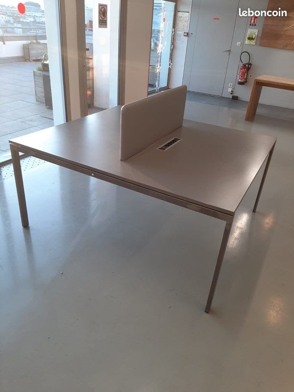 Bureau bench double professionnel 140/160 cm (image 4)