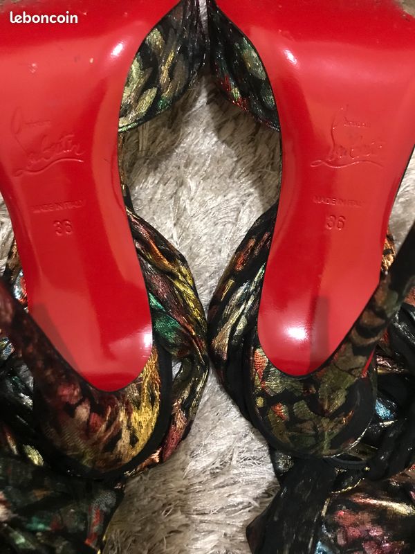 Escarpins Christian Louboutin Eloïse du desert (image 7)