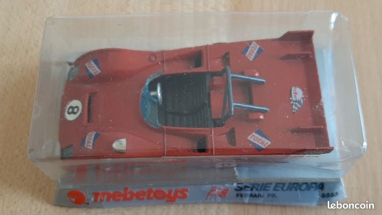 RARE : Ferrari 312 PB Rouge Mattel/Mebetoys échelle 1/43 - Voiture De Collection En Métal