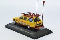 PEUGEOT 403 BREAK tôlée du service affichage du cirque PINDER 1/43 EUR