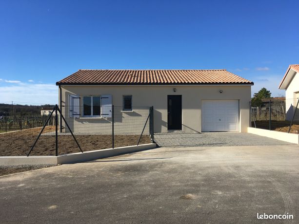 Pavillon de plein pied 80 m²