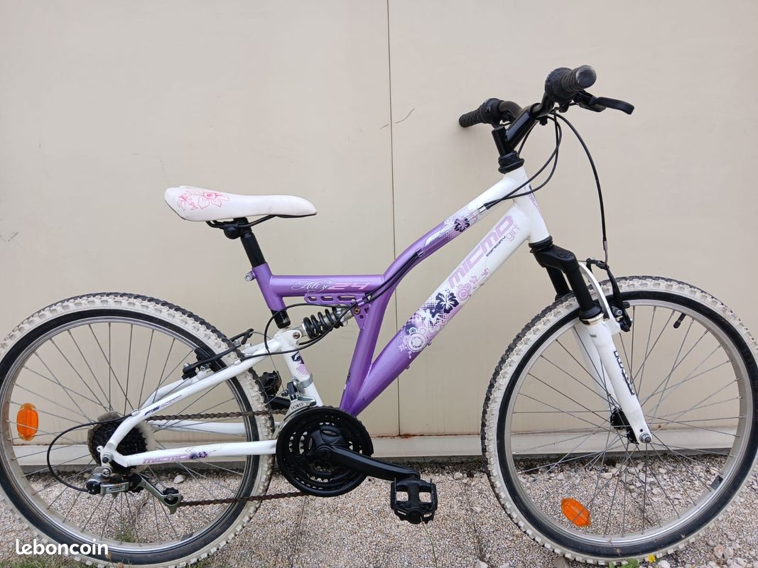 Racing Micmo Vtt Micmo Tout Suspendu Pouces Fille Vtt Micmo 24