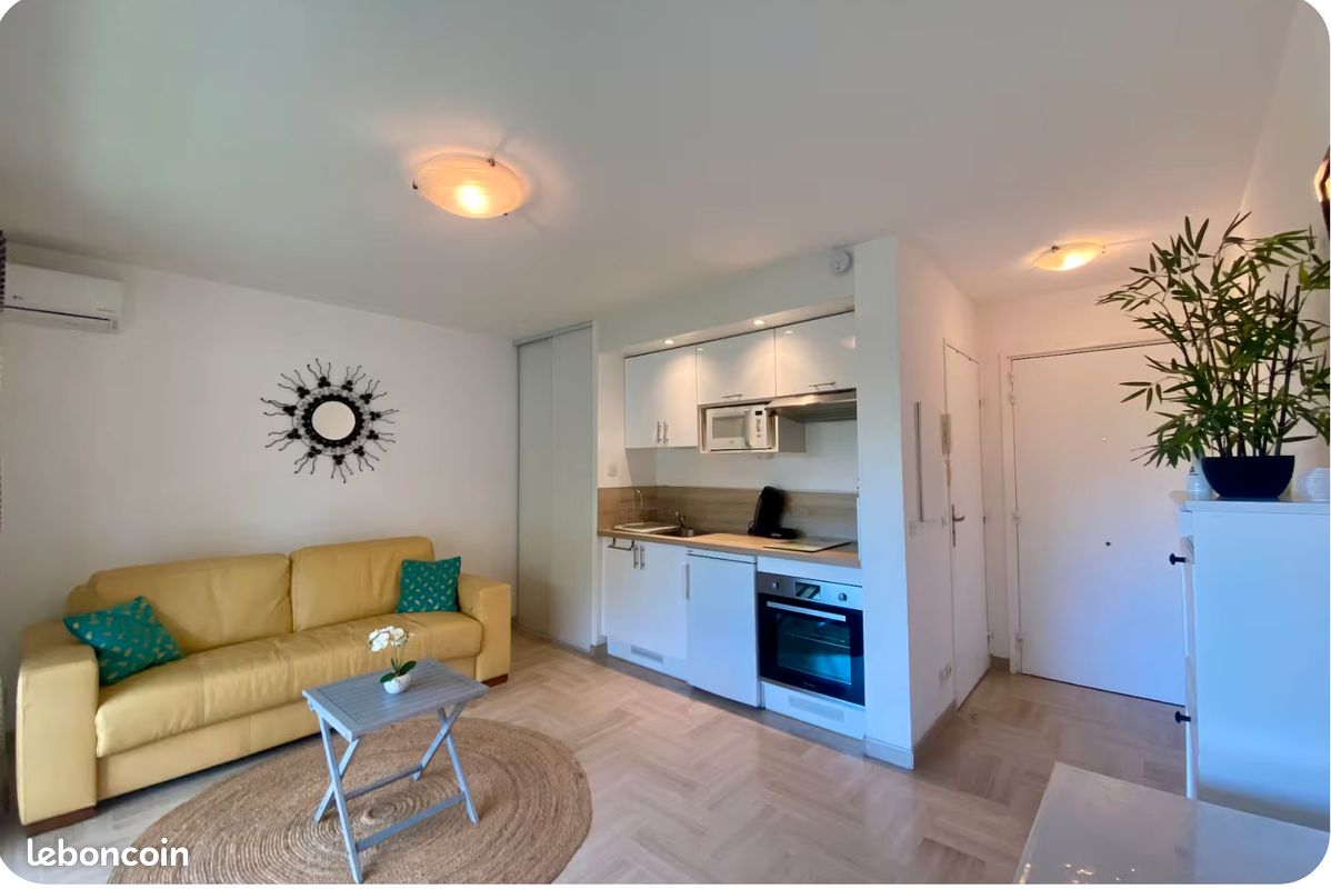 Appartement 1 pièce 30 m² · à Cannes · 30 m² · 980 €/mois