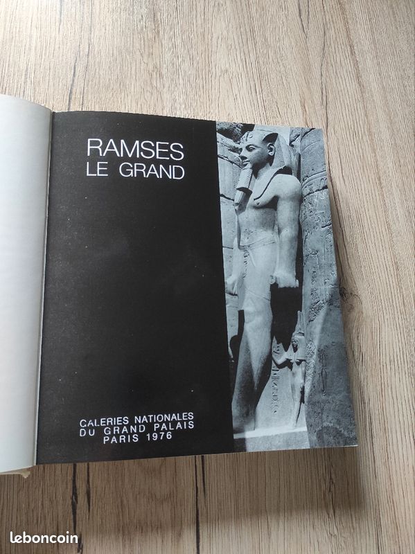 Livre Ramsès le Grand Grand Palais 1976 (image 2)