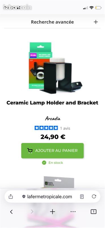 Support de douille porcelaine arcadia (image 3)