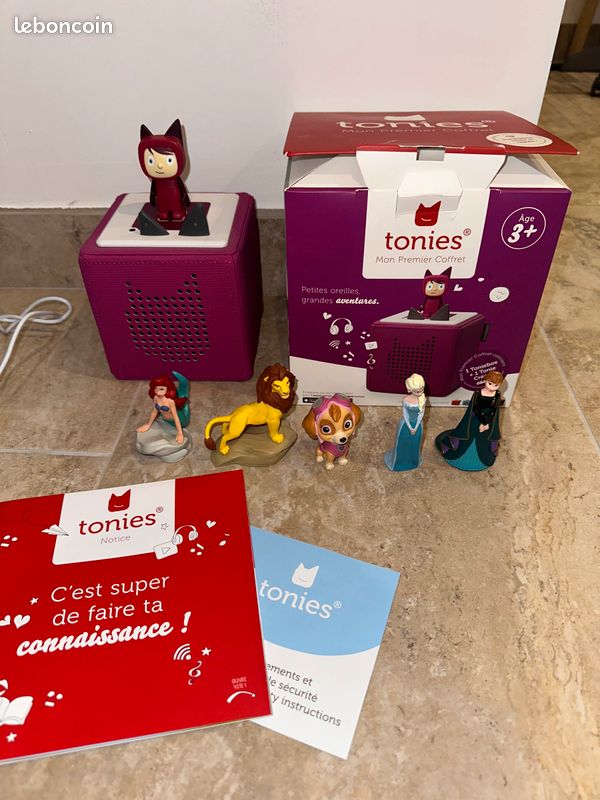 Tonies - Mon Premier Coffret Toniebox - Rouge