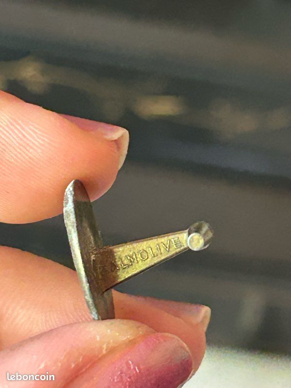 Boutons De Manchette Vintage Jetons De Transit FRESNO CA - Pièces En Laiton Doré Réutilisées, Neuf Sans Emballage