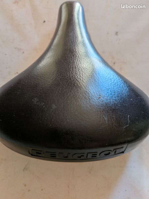 Selle de vélo ville ancien vintage PEUGEOT (image 1)