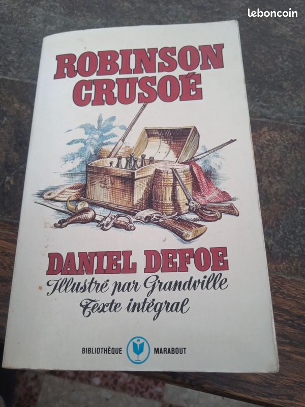 ROBINSON CRUSOÉ, format poche, de DANIEL DEFOE (image 1)