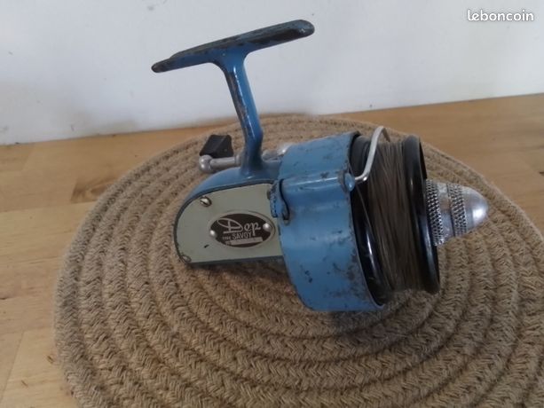 Vieux Moulinet De Pêche Français – Objet De Collection Vintage