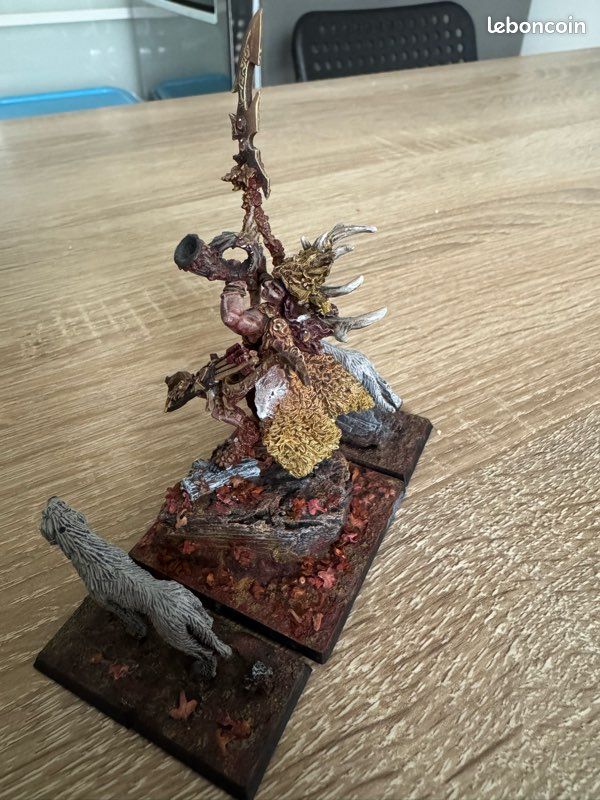 Orion Roi Des Forêts – Elfe Sylvain – Metal Warhammer OOP – Figurine Peinte