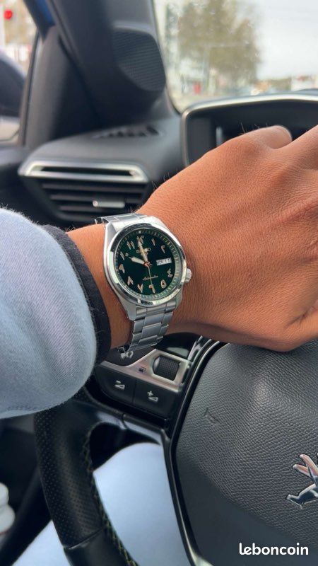 Seiko dial Arabic Green (image 11)