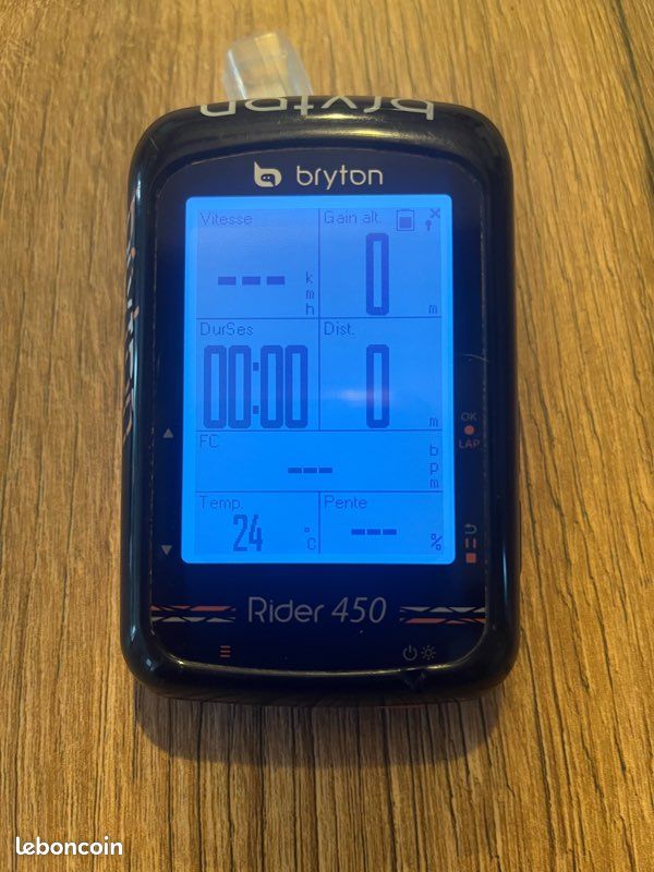 Compteur GPS Bryton Rider 450 Équipements vélos