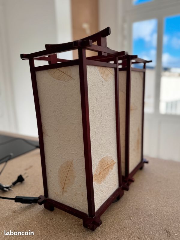 Lampes de chevet japonisante (image 2)
