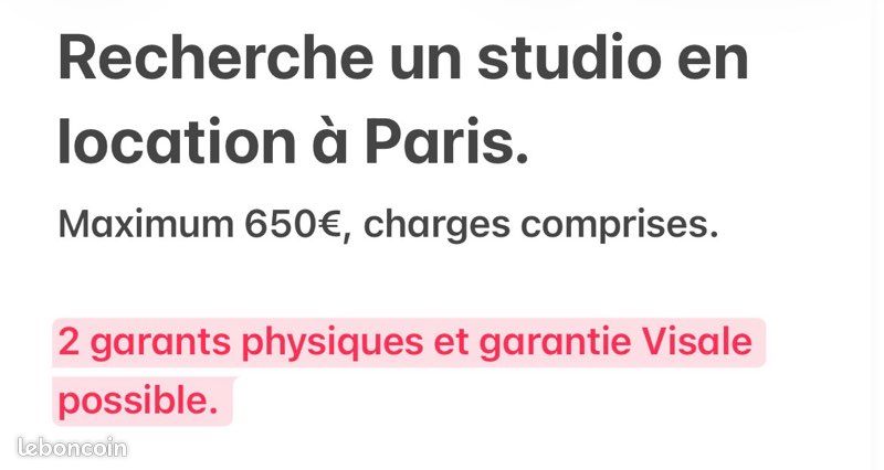 Appartement 1 pièce 12 m² · à Paris · 12 m² · 600 €