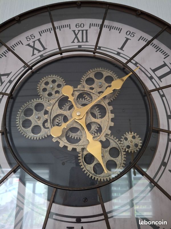 Horloge mécanique industrielle (image 3)