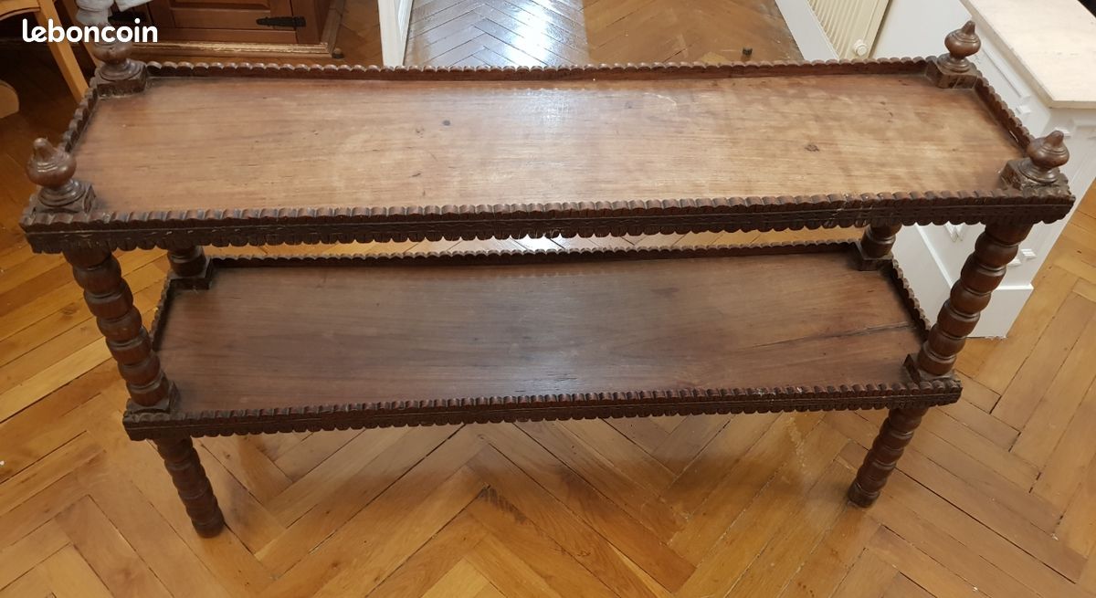 Étagère style anglo-indien vintage (image 1)