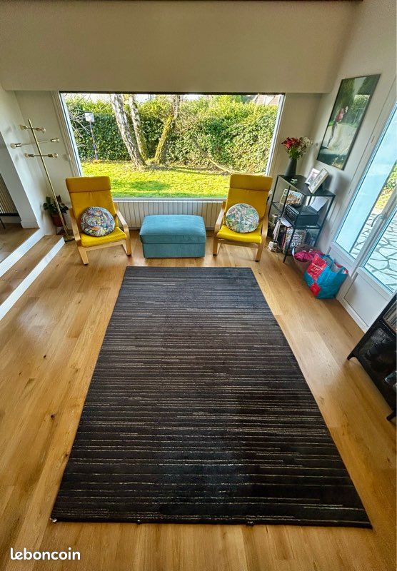 Tapis Habitat laine et soie 170x245 (image 9)
