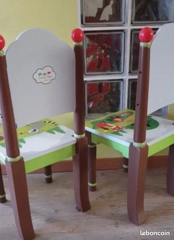Fantasy Fields Lot de 2 chaises en Bois pour Chambre Enfant bébé Mixte TD-11740A (image 7)