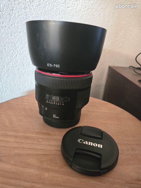 Ensemble CANON 6D MARK II - Objectif ef 85mm f1.2 L USM II (image 3)