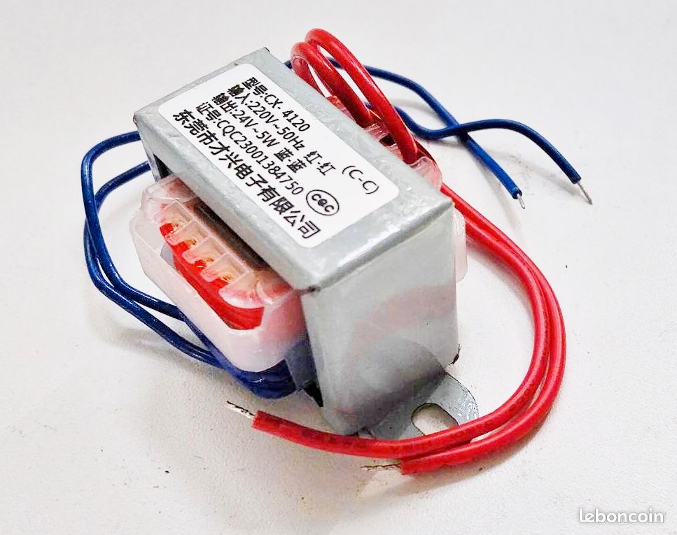 Transformateur 220V-24V AC (image 3)