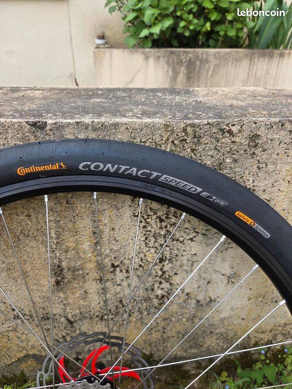Roue arriere 26 disco mavic shimano 475 cassette 8 / 9v noir - onVeló