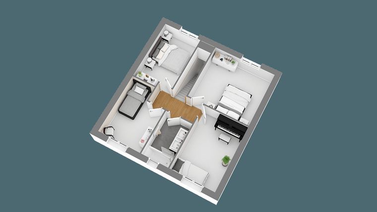 Maison a louer louvres - 6 pièce(s) - 103 m2 - Surfyn