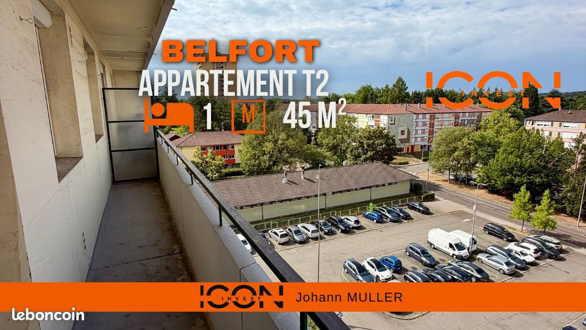 Appartement 2 pièces 45 m² · à Belfort · 45 m² · 26 000 €