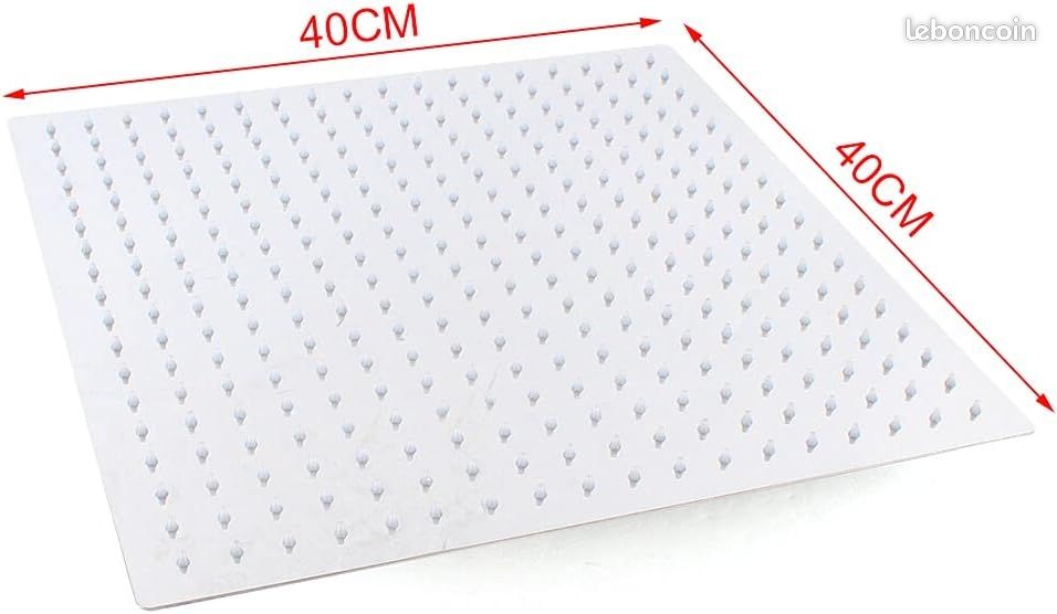 Pommeau De Douche Carrée 40 X 40cm - Kubix - Hudson Reed