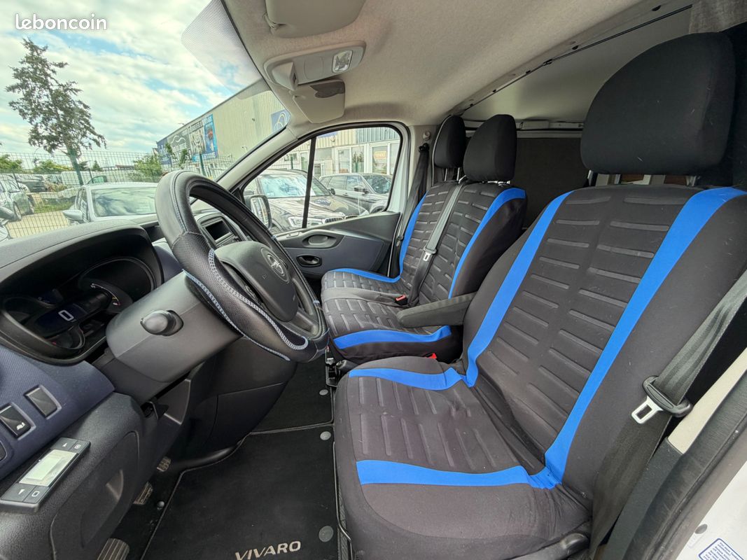 OPEL VIVARO VU FOURGON 1.6 CDTI 115CH 2900 L2H1 LONG - AMÉNAGER VANMANIA - FRIGO - BANQUETTE/LIT - RÉGULATEUr (image 12)