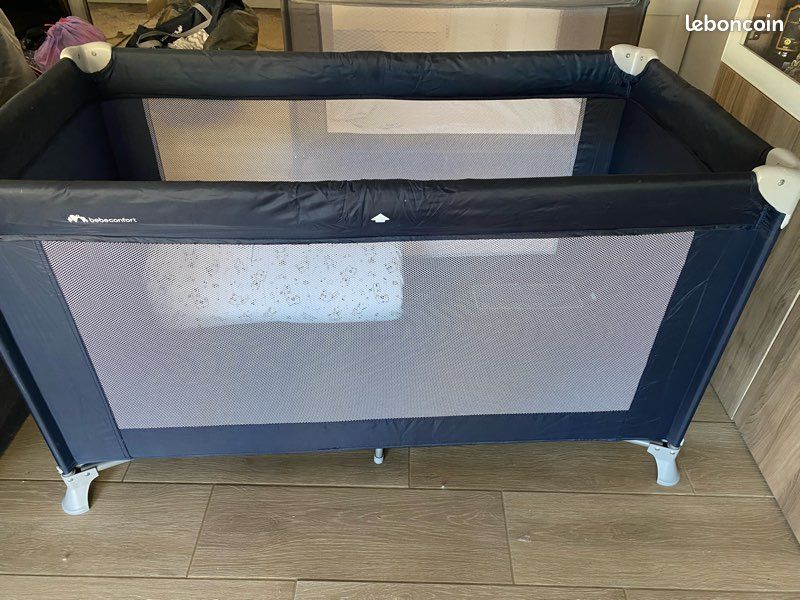 Lit parapluie + matelas + draps housses (image 5)