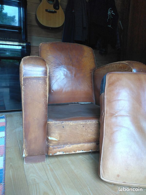 Fauteuils club cuir (image 11)