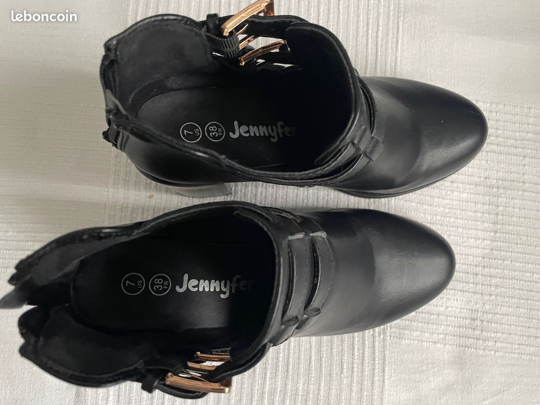 Bottines noires Taille 38 (image 5)
