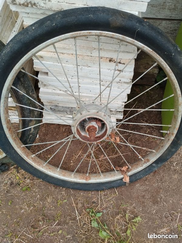 Anciennes roues de mobylette diam 19 (image 2)