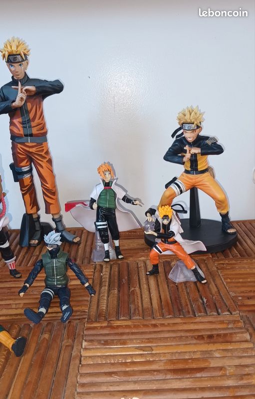 Lot de 6 Pièces Figurines de Collection Naruto - Enjouet