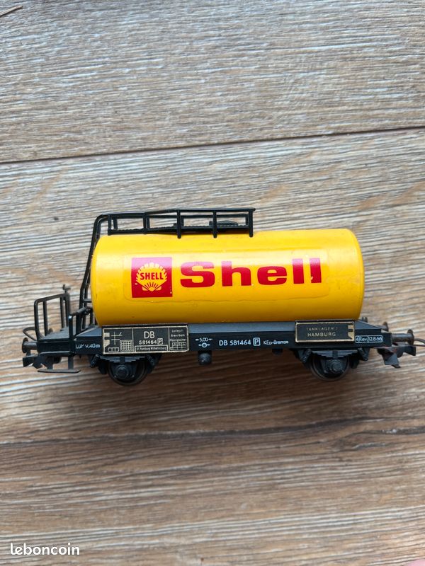 Wagon Citerne Shell – Fleischmann 1499 SH – Échelle HO (1/87) – Occasion