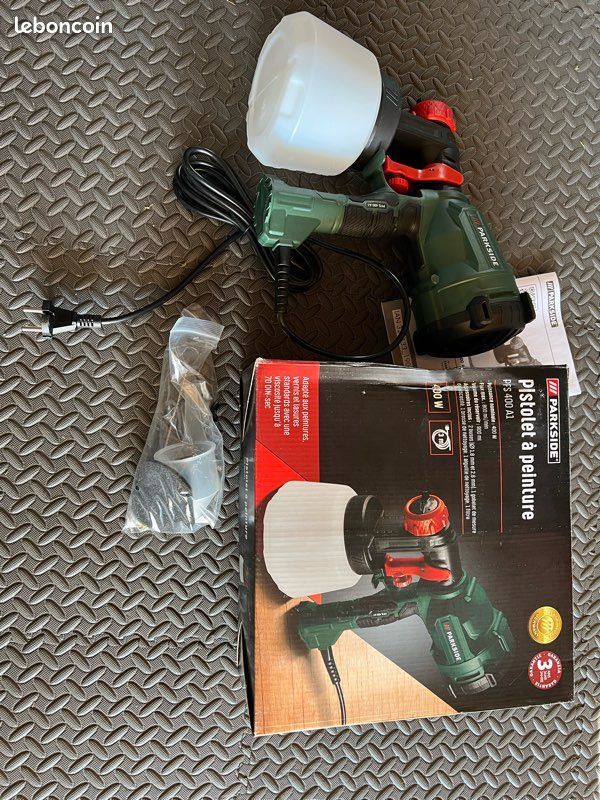 Pistolet à peinture NEUF Parkside Bricolage