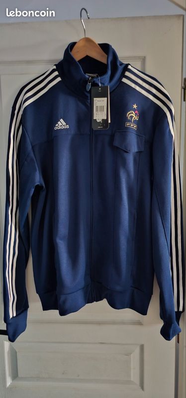 Veste ADIDAS Equipe de France Foot post 98 Vêtements