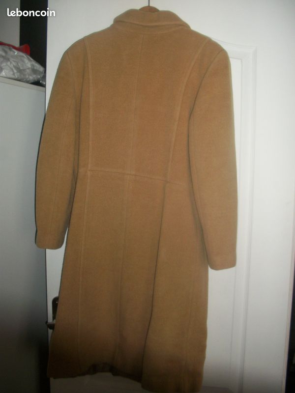 Manteau camel taille 36 (image 2)