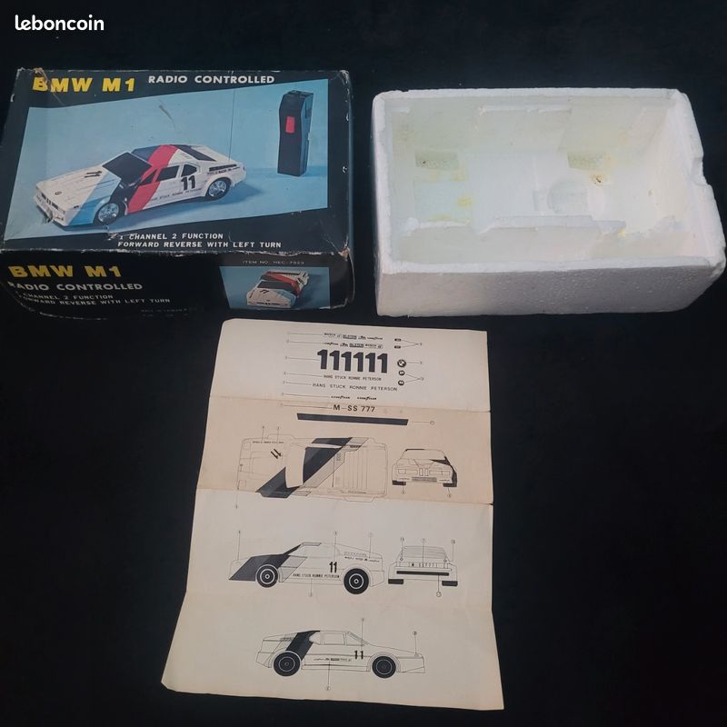 Mont Blanc Vullierme Modulixo BMW M1 Radio Commandée 1/11 - Occasion