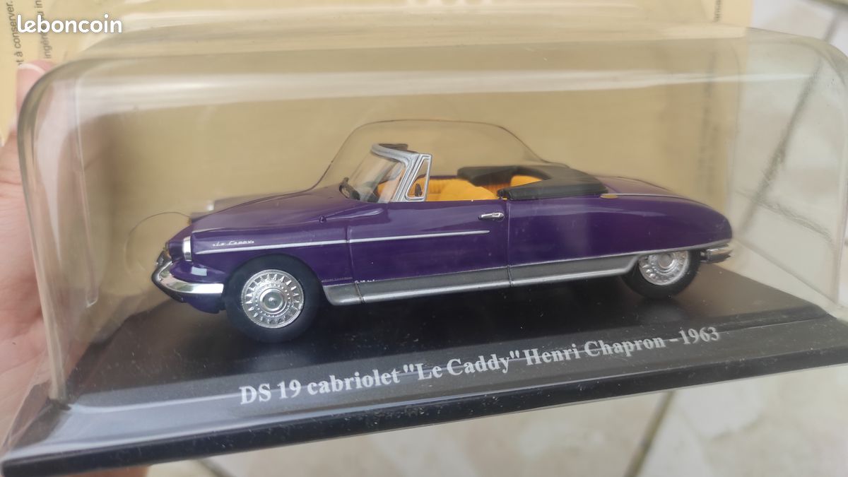NOREV 181760 Citroen DS 19 1959 Nuage Blue and Violet + Caravane Hénon