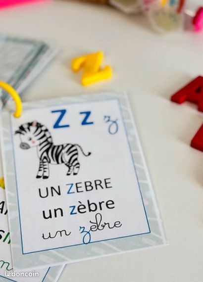 Porte clé Lettres et Sons Montessori (image 5)