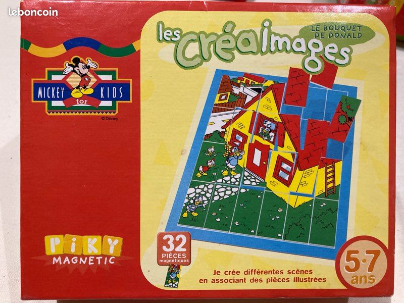 Piky magnetic créaimages le bouquet de Donald jeu éducatif aimanté (image 4)